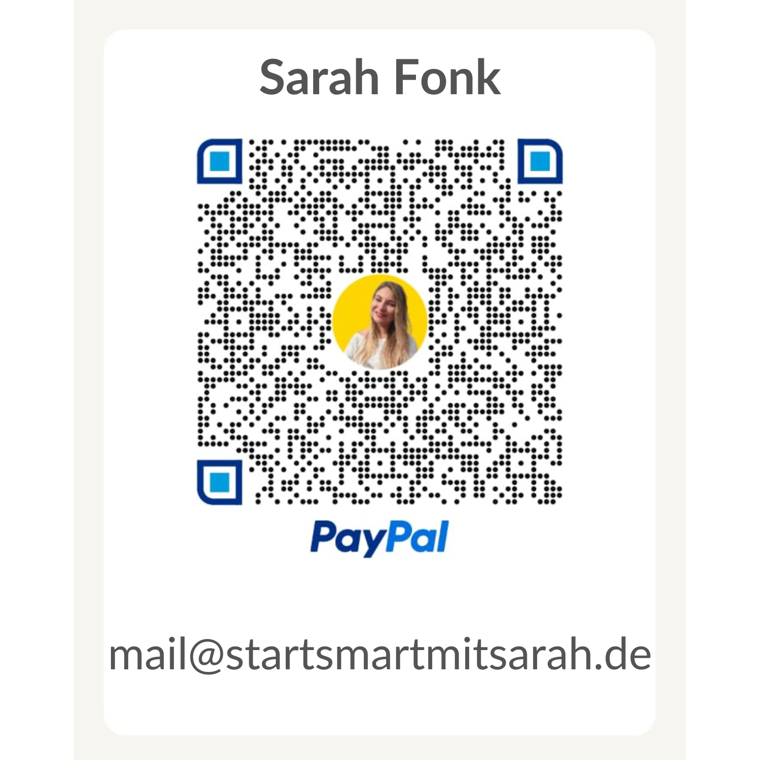 PayPal Business QR Code