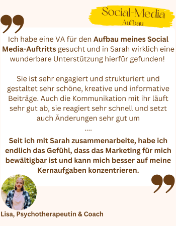 Kundenfeedback - Lisa