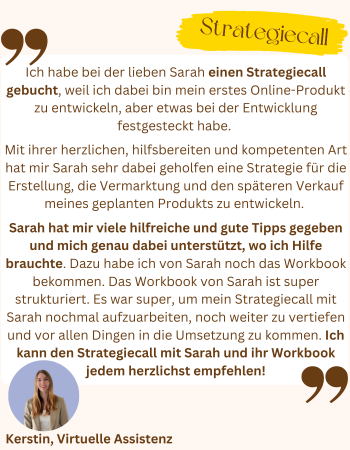 Kundenfeedback - Kerstin